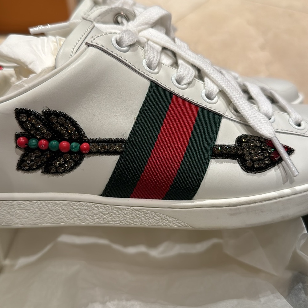 Gucci jewel sneakers - Picture 3 of 11